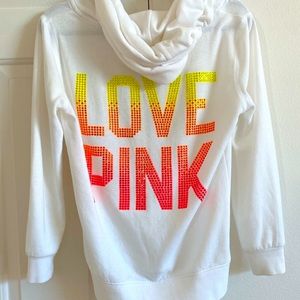 Sporty Victoria Secret Hoodie Jacket